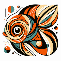 illustration of a goldfish