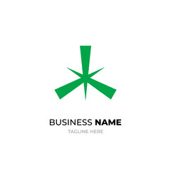 logo design with color bar and merge on white point. prism logo design for digital business.