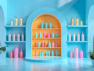 Poster - Vibrant Product Carousel Showcasing Dynamic E Commerce Design for Online Businesses