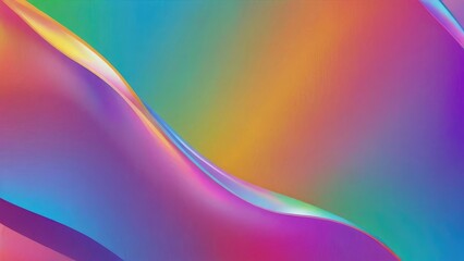 Wall Mural - Serene Pastel Rainbow Blend Background