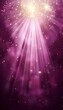 © Ilja - Radiant magenta light burst on dark background with elegant purple hues and golden sparkles