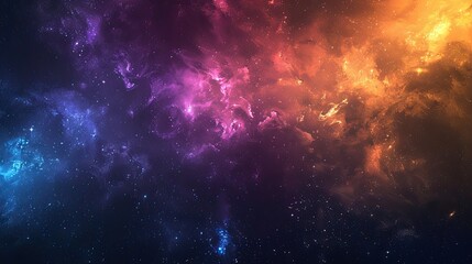 Wall Mural - background with stars