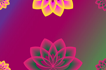 pink lotus flower background