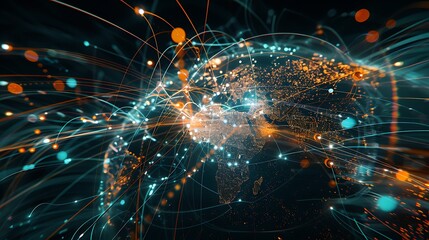 Poster - Global Network Connections
