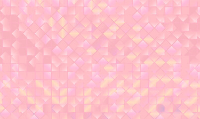 Poster - modern ceramic pastel pink gradient mosaic background. ceramic wall and floor tiles glass abstract b