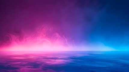 Poster - Vibrant Neon Gradient Backdrop for Tech Product Concept Displays