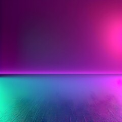 Poster - Vibrant Neon Gradient Background for Stylish Sports Gear and Product Concepts