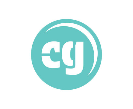 CG sport emblem or team logotype. Ball logo with a combination of Initial letter C and G for balls shop, sports company, training, club badge.
