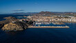 © Dronie_Spain - Aerial view of the lighthouse and port of Mazarrón, Region of Murcia, Spain