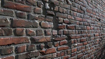 Detailed brick wall