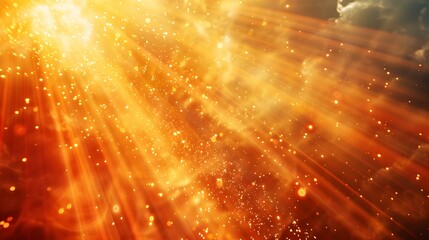 Poster - Radiant Light Burst Representing Vibrant Energy of New Beginnings