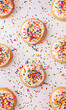 © Sunun - cookies and bread in an illustrator doodle graphic style