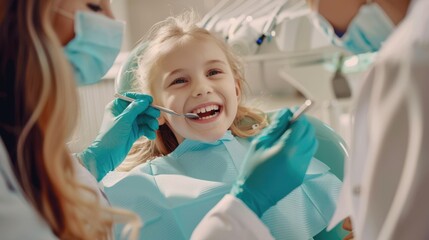 Poster - A Child at the Dentist