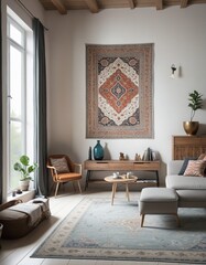 Sticker - Contemporary nomadic home interior background