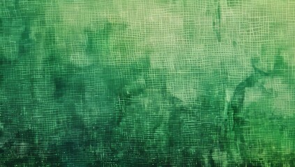 Poster - Green gradient background with grain texture that is ideal for digital design projects