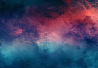 Poster - Light vibrant colors noise texture banner poster backdrop design with dark retro grunge template background , purple red blue grainy gradient background, orange yellow light blue light purple.