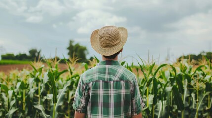 Poster - The Farmer in the Cornfield