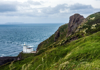 Canvas Print - Hartland Point, Devon, England.