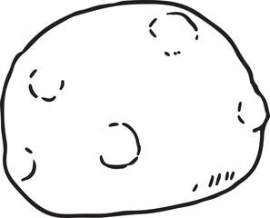 Naklejka na meble 豆大福線画