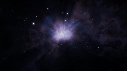 Wall Mural - supernova explosion seamless loop