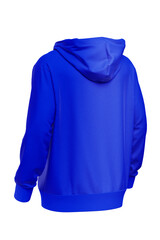 Wall Mural - blue t shirt hooded jacket