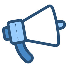 Sticker - megaphone for marketing icon