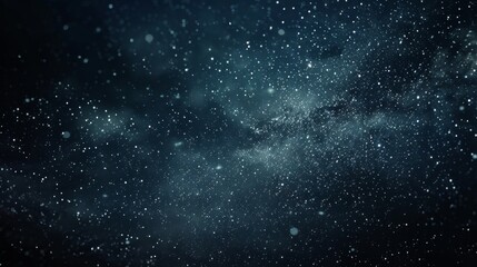 Wall Mural - Abstract Night Sky with Stars and Nebula.