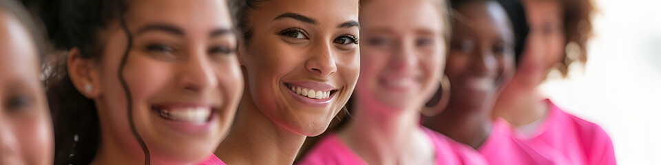 Wall Mural - Beautiful woman smiling