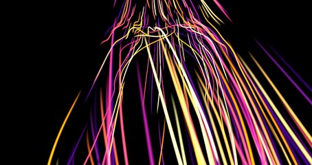 Poster - Particle or space traveling.Particle or space traveling.