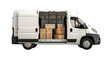 © Milena - Delivery van transparent background