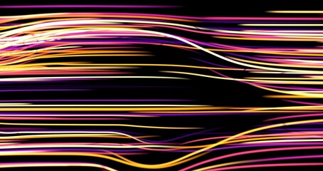 Poster - light wave background, 3d Rendering, Abstract Background, Light Background, Color Background