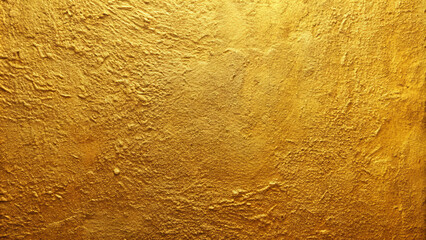 Poster - A close-up view of a textured gold wall, showing the intricate details of the surface