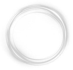 white silver neon glowing fantasy circular glow. round shaped radial motion swirl. transparent backg