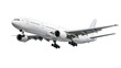 © Ketanoff - Airplane aircraft transport airplane transportation travel traveler flight fly air plane trip jet business. Transparent background or PNG file.