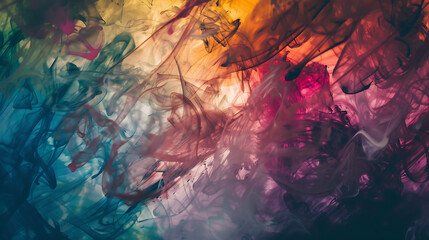 Wall Mural - Nebulous Color Symphony
