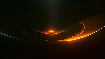 Poster - Light flare in the dark space. Abstract background with shiny lens glare effect