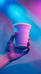 hand holding cup photography