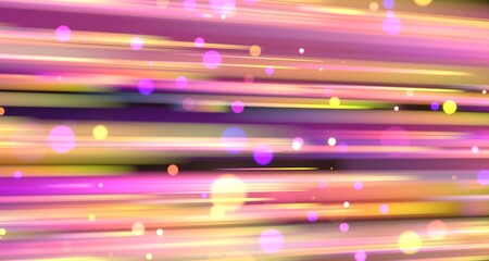 Poster - inside digital data tunnel. Futuristic abstract background with neon rays. Concept for big data,
