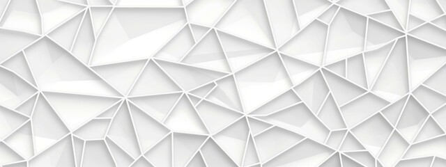 Poster - white background with intricate geometric patterns.