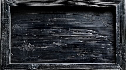 Aufkleber - A close-up view of a wooden frame hanging on a wall, with intricate carvings and ornate details