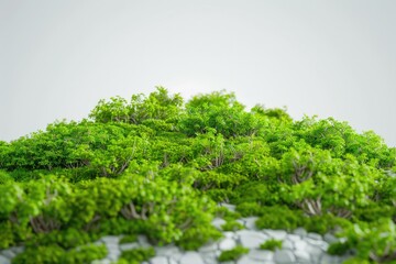 Aufkleber - A tree with roots and trunk emerging from a rocky wall, likely in a natural or geological setting
