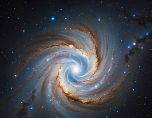 Wall Mural - Infinite Night: A Celestial Exploration