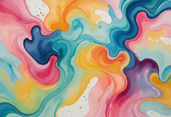 Wall Mural - abstract background with splashes