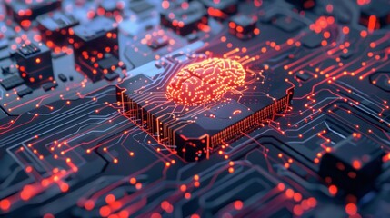 Poster - Glowing Brain Circuitry and Artificial Intelligence