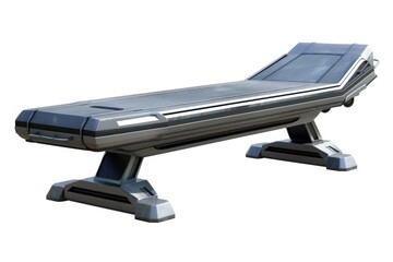 Aufkleber - A futuristic laboratory with scientists and equipment for space exploration
