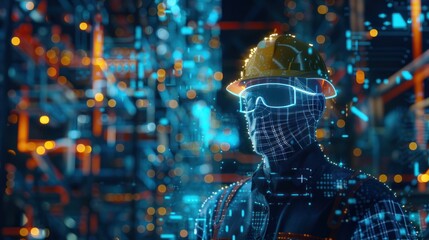 Poster - Digital Construction Worker