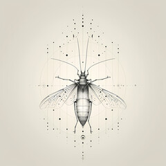 illustration of a fly
