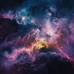 Wall Mural - a-breathtaking-image-of-a-random-galaxy-with-a-vib-sidsy
