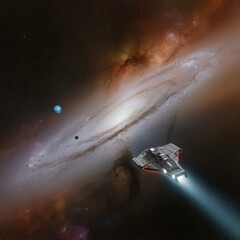 Wall Mural - a-breathtaking-image-of-a-random-galaxy-with-a-vib-sidsy