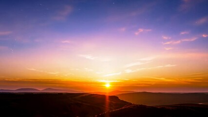 Wall Mural - sunset background